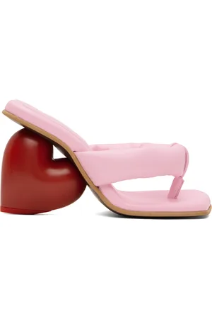 Yume Yume Pink & Red Love Mules