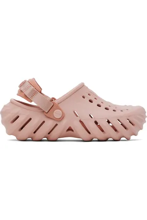 Crocs Pink Echo Clogs