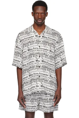 Alexander Wang White Newspaper Shirt