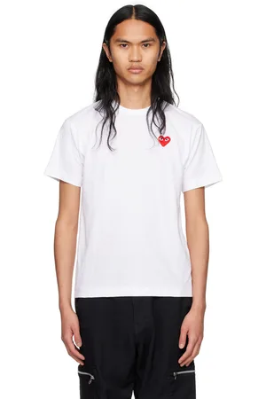 Comme des Garçons PLAY White Heart T-Shirt