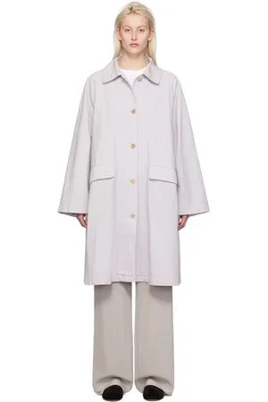 The Row Gray Garth Trench Coat