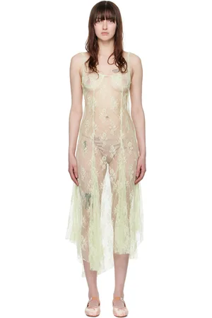 Collina Strada Yellow Pamela Midi Dress
