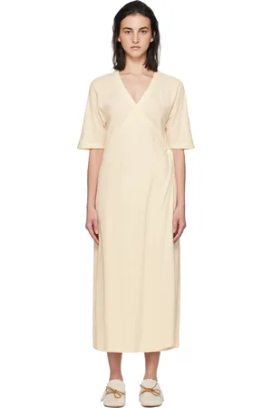 Max Mara Beige Tiro Maxi Dress