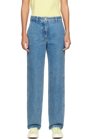 Maison Kitsuné Indigo Straight Jeans
