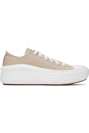 Converse Beige Chuck Taylor All Star Move Sneakers