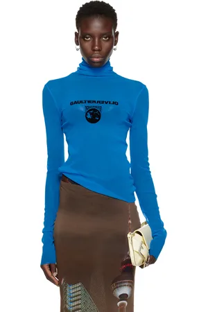 Jean Paul Gaultier Blue Shayne Oliver Edition Turtleneck
