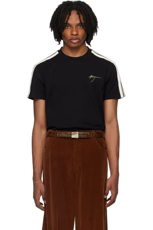 Salvatore Ferragamo Black Sporty T-Shirt