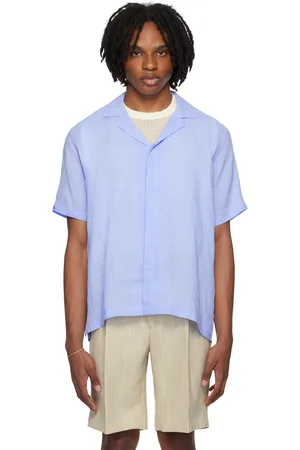 Orlebar Brown Blue Maitan Shirt
