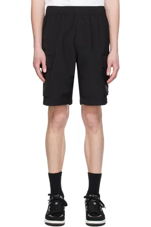 A Bathing Ape Black Drawstring Shorts