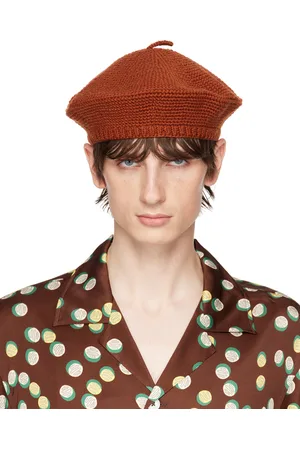 BODE Brown Crochet Beret