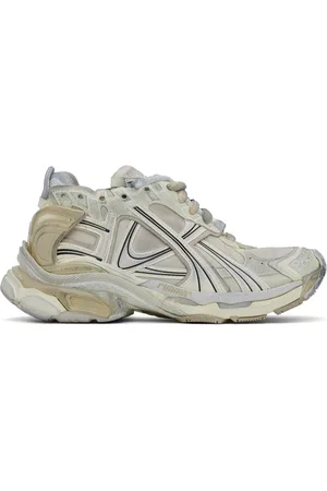 Balenciaga Beige Runner Sneakers