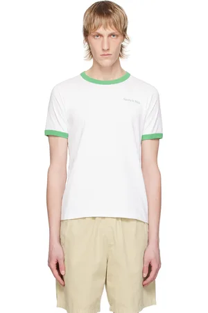 Sporty & Rich Serif Ringer T-Shirt