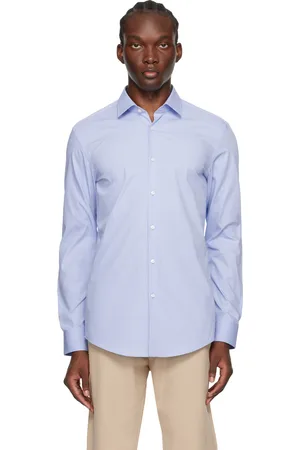 HUGO BOSS Blue Button Shirt