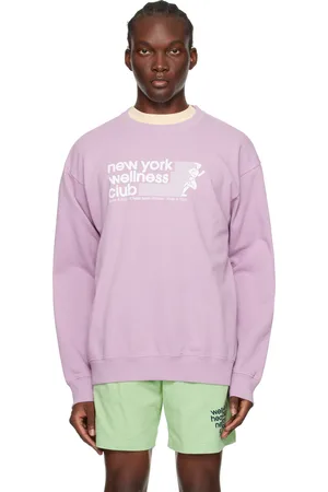 Sporty & Rich Purple USA Wellness Club Sweatshirt