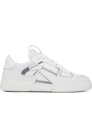 VALENTINO GARAVANI White Low-Top Calfskin VL7N Sneakers