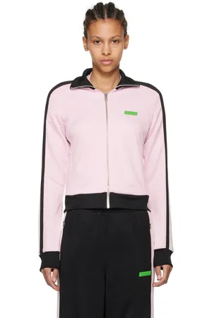 Ganni Pink Sporty Track Jacket
