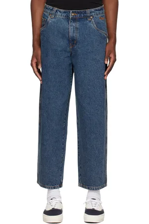 DIME Blue Classic Baggy Jeans