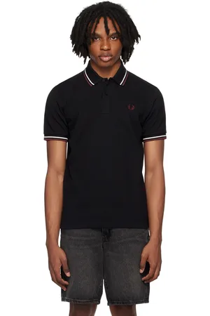 Fred Perry Black M12 Polo