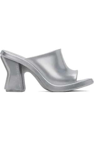 Marc Jacobs Silver Melissa Edition Heeled Sandals