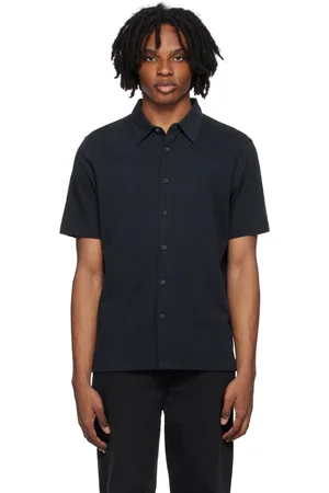 THEORY Navy Noran Shirt