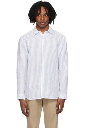 THEORY White Irving Shirt