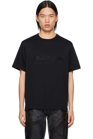 Helmut Lang Black Embroidered T-Shirt