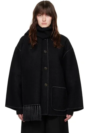 Totême Black Embroidered Jacket
