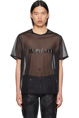 Helmut Lang Black Sheer T-Shirt