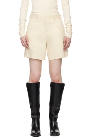 Helmut Lang Off-White Mini Car Shorts
