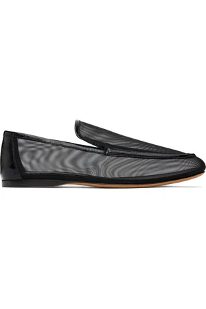 Khaite Black Alessia Loafers