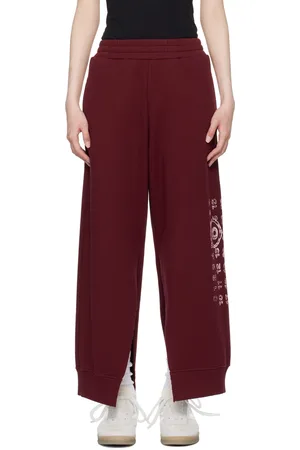 Maison Margiela Red Printed Lounge Pants