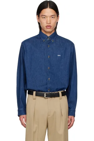 A.P.C. Indigo Mathias Denim Shirt