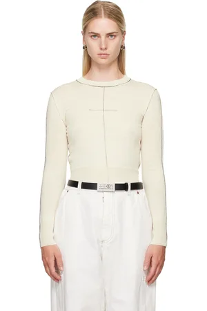 Maison Margiela Off-White Virgin Wool Sweater
