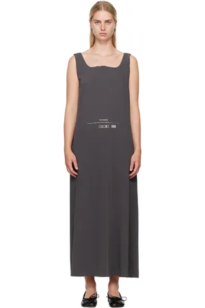 Maison Margiela Gray Fluid Maxi Dress