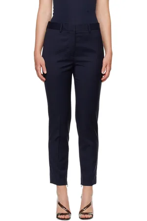 Helmut Lang Navy Slim-Fit Trousers