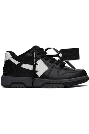 OFF-WHITE Black & White Out Of Office Sneakers
