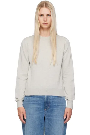 Maison Kitsuné Gray Bold Fox Head Sweater