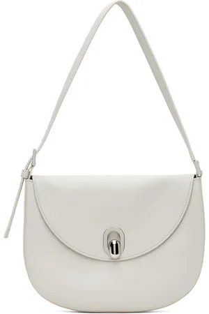 SAVETTE Off-White Small Tondo Bag