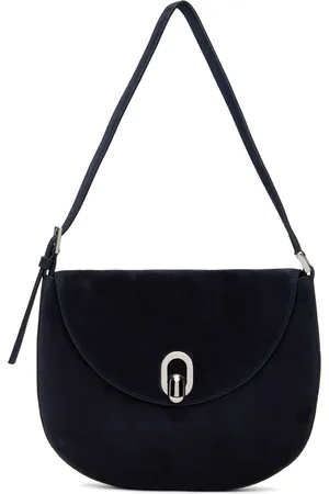 SAVETTE Navy Small Tondo Bag