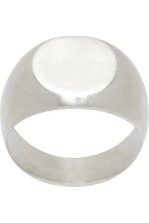 Jil Sander Silver Signet Ring