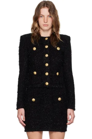 Balmain Black Hardware Jacket