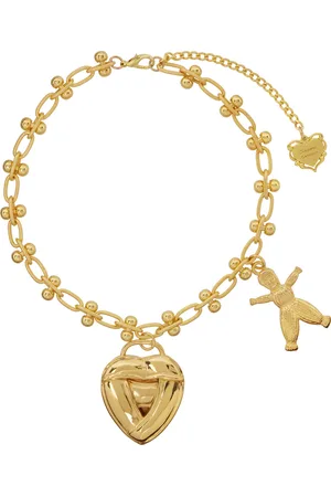 Chopova Lowena Knotted Heart Necklace