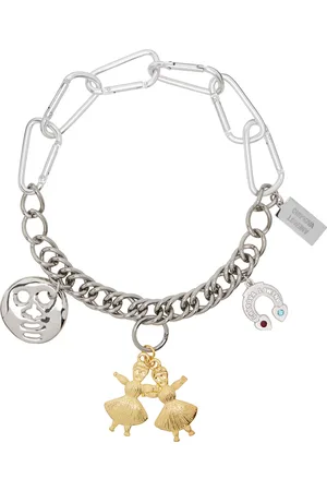 Chopova Lowena Silver Twin Necklace