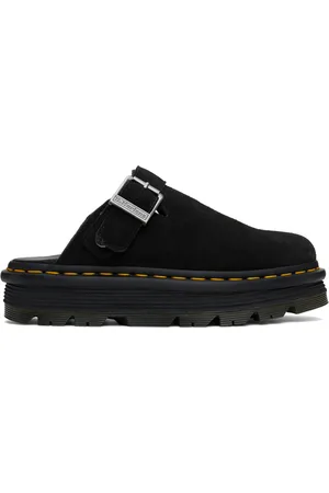 Dr. Martens Black ZebZag Mules
