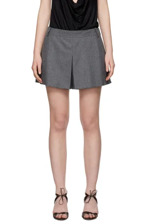 Tom Ford Gray Tailored Pleated Shorts