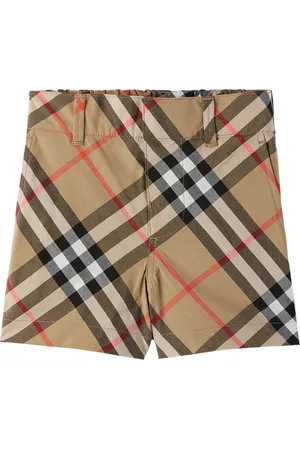 Burberry Baby Tan Check Shorts