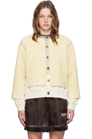 UNDERCOVER Gray & Beige Paneled Jacket