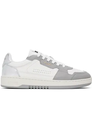 Axel Arigato White & Silver Dice Lo Sneakers