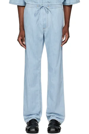 Bottega Veneta Blue Light Bleached Elasticized Jeans
