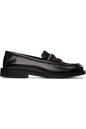 The Attico Black Amanda Loafers